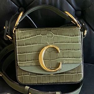 SOLD - Chloe Mini C Crossbody Bag